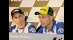 Lorenzo and Rossi at the bwin.com Grande Premio de Portugal
