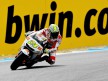 Toni Elias in action in Estoril