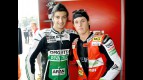 Andrea Iannone and Pol Espargaró at Estoril