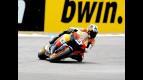 Dani Pedrosa in action in Estoril