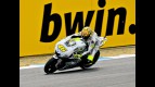 Valentino Rossi in action in Estoril