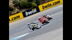 Depuniet, Hayden and Talmacsi in action in Estoril