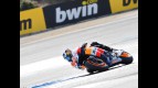 Dani Pedrosa in action in Estoril