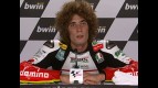 Marco Simoncelli interview after QP in Estoril