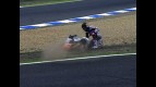 Scott Redding crash during WUP in Estoril