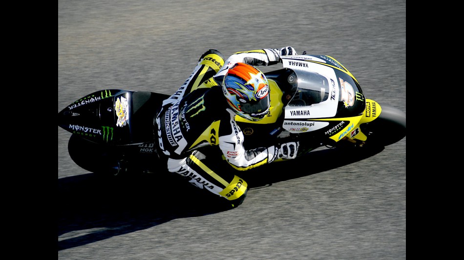 Colin Edwards in action in Estoril