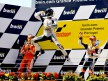 Lorenzo celebrates GP win at Estoril