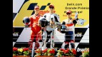 Stoner, Lorenzo and Pedrosa on the podium at Estoril