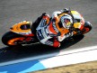 Dani Pedrosa in action in Estoril