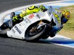 Valentino Rossi in action in Estoril