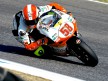 Marco Simoncelli ina ction in Estoril