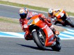 Casey Stoner in action in Estoril
