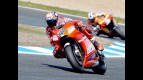 Casey Stoner in action in Estoril