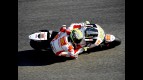 Toni Elias in action in Estoril