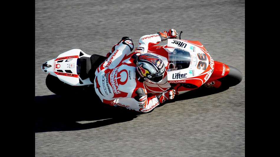 Mika Kallio in action in Estoril