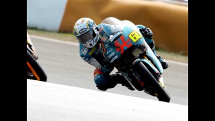 Simon on crash at Estoril