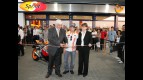 San Bellino's Repsol petrol station inaguration attended by MotoGP rider Andrea Dovizioso