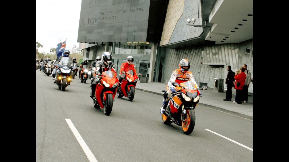 MotoGP preevent in Melbourne