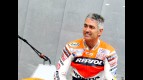Five-time World Champion Mick Doohan at Federation Square in Melbourne