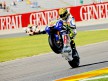 Valentino Rossi pulls off a wheelie in Valencia
