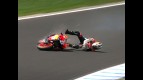 Dani Pedrosa crash during QP in Phillip Island