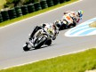De Puniet and De Angelis in action in Phillip Island