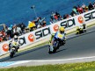 MotoGP action during FP1 at Phillip Island 