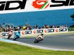 MotoGP action during FP1 at Phillip Island 