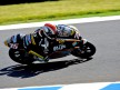 Mattia Pasini in action in Phillip Island