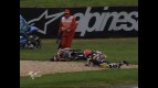 Mattia Pasini crash during QP in Phillip Island