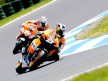 Dani Pedrosa in action in Phillip Island