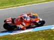 Casey Stoner in action during FP1 at Phillip Island 