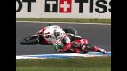 Roberto Locatelli crash during race in Phillip Island