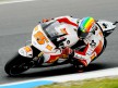 Alex de Angelis in action in Phillip Island