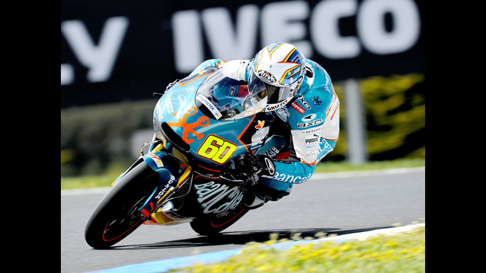 Julián Simón in action in Phillip Island