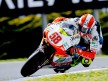 Marco Simoncelli in action in Phillip Island
