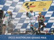 Smith, Simón and Cortese on the podium at Phillip Island