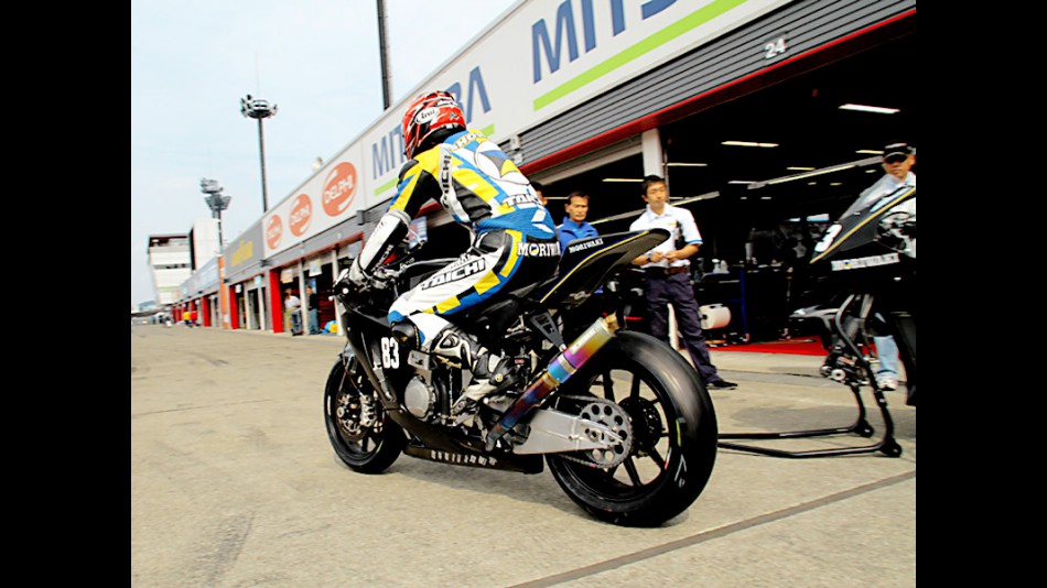 Shogo Moriwaki Moto2 at the All Japan Road Race Championship