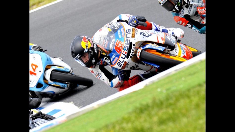 Scott Redding in action in Phillip Island