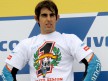 Julián Simón on the podium at Phillip Island
