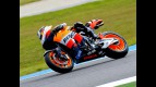 Dani Pedrosa on track