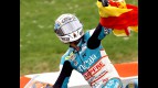 Julián Simón celebrates 125cc World Championship