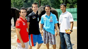 motogp visit elephant sanctuary
