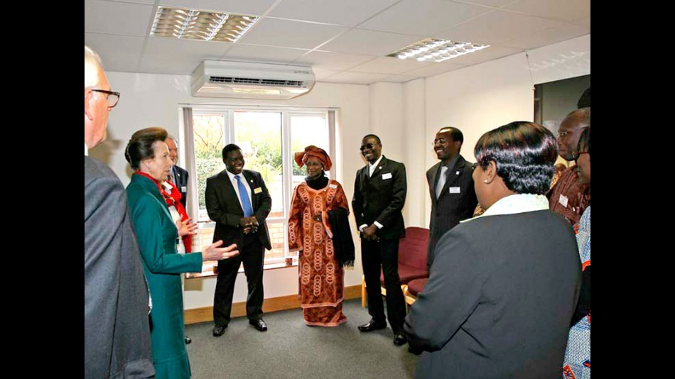 New Riders for Health offices opened by HRH The Princess Royal