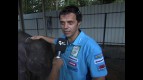 Capirossi enjoys visit to elephant sanctuary