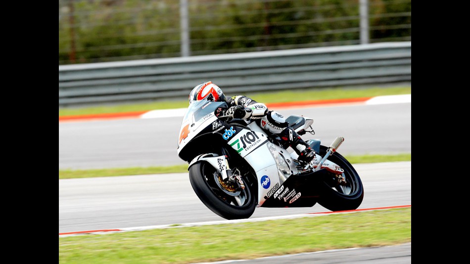 Hiroshi Aoyama in action in Sepang