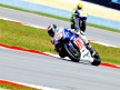 Lorenzo and Rossi in action in Sepang