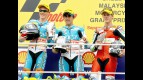 Smith, Simón and Espargaró on the podium at Sepang