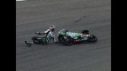 Jonas Folger crash during race in Sepang