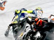 Valentino Rossi in action in Sepang